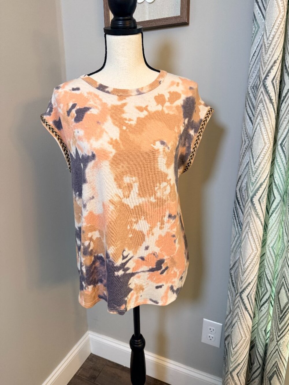 7th Ray Tie Dyed Sleeveless Top